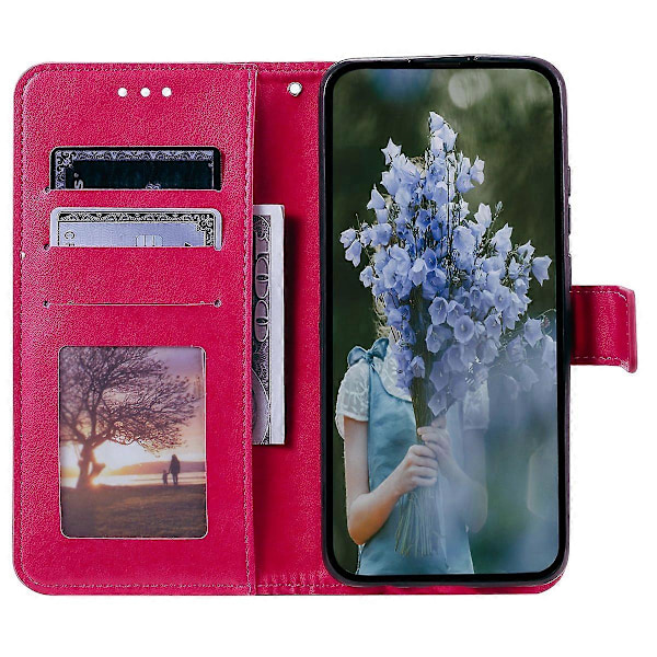 Til Samsung Galaxy A16 5G/A16 4G Etui Præget Totem PU Læder Wallet Stand Telefon Cover Multicolor Style G