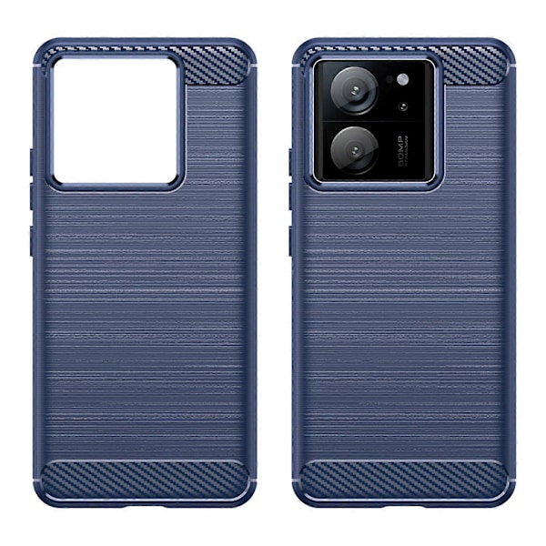 Xiaomi Redmi K60 Ultra/13T/13T Pro hiilikuitukuvioitu harjattu TPU-puhelinkotelo Multicolor Style C