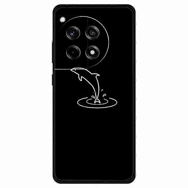 Støtsikkert deksel med lineært mønster for OnePlus Ace 3 5G/12R 5G, TPU-telefondeksel Multicolor Style E