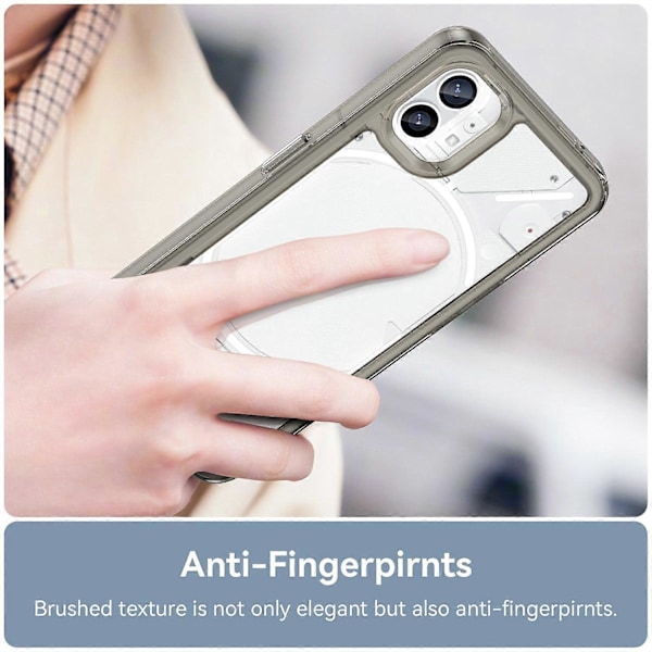 Telefonfodral för Nothing phone (1) 5G, Reptåligt Hybrid TPU+Akryl Baksida Multicolor Style F