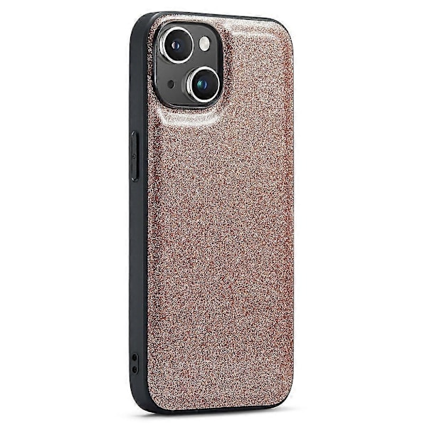 iPhone 13 -kotelo Glitter PU-nahka+PC+TPU Naarmuuntumaton puhelinkuori Multicolor Style C