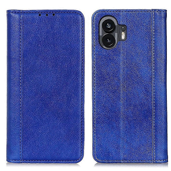För Nothing Phone (2) Plånboksfodral i Spaltläder med Ställ, Skyddande Skal Multicolor Style B