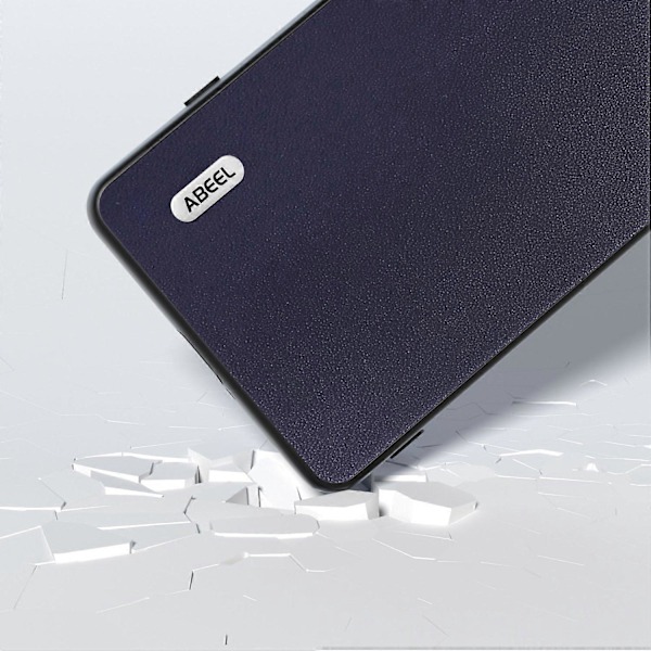 Skal för Sony Xperia 5 V PU Läder+Hård PC Slätt Skyddande Fodral Multicolor Style C