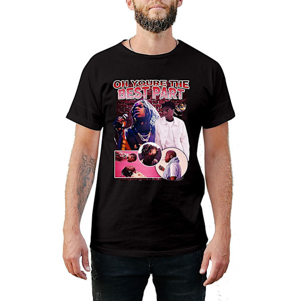 Hip Hop Rap Trap Rappere Sangere Streetwear Vintage Stil Du er Den Bedste Del T-shirts 3XL