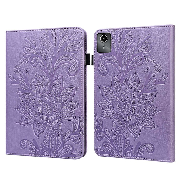 Læder tablet cover med kort slots og stativ til Lenovo Tab M11/Xiaoxin Pad 11 2024 Multicolor Style B