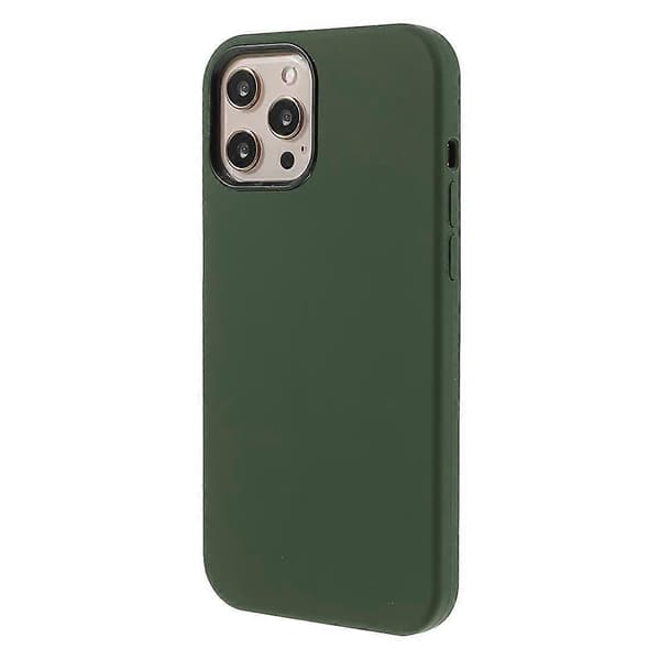 Blød Solid Silikone Beskyttelsescover til Hele Telefonen til iPhone 12 Pro Max 6.7 tommer Multicolor Style B