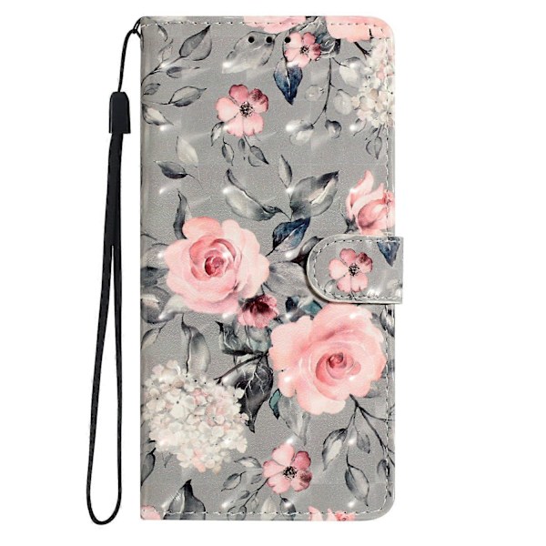 Til Samsung Galaxy A15 5G Etui Wallet PU Læder 3D Mønster Printet Telefon Cover Multicolor Style H