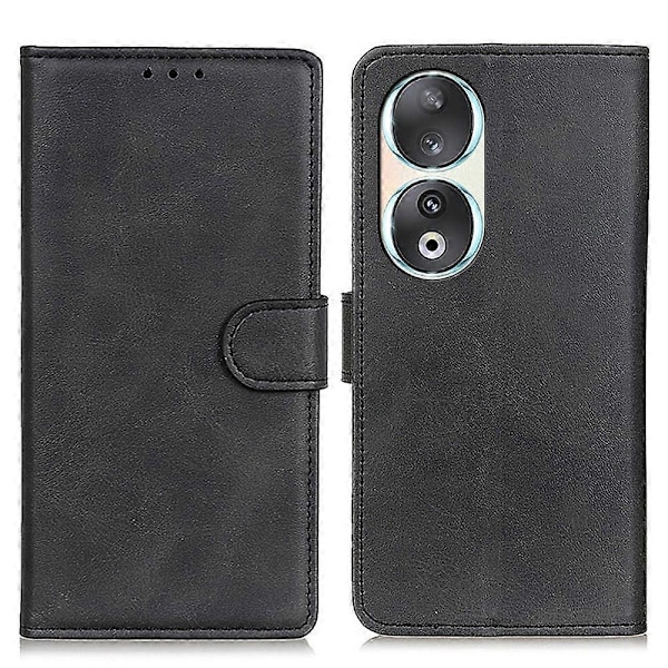 PU Læder Telefon Cover til Honor 90, Ko Læder Tekstur Pung Stativ Fuldstændig Omsluttet Cover Multicolor Style A