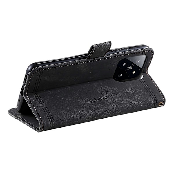 TTUDRCH Style 004 Xiaomi 14 Pro -kotelolle RFID-suojauksella, lompakkotelineellä ja puhelinkuorella Multicolor Style A