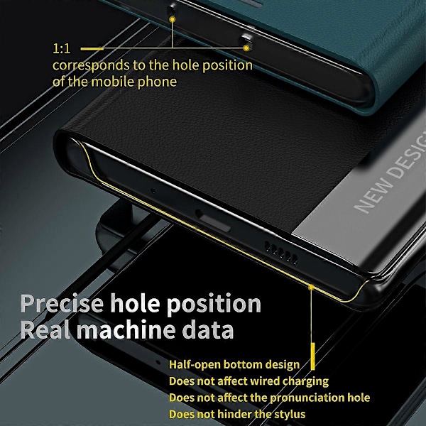 For Samsung Galaxy M34 5G/F34 5G Deksel PU Lær Elektroplettering Stativdeksel Multicolor Style C