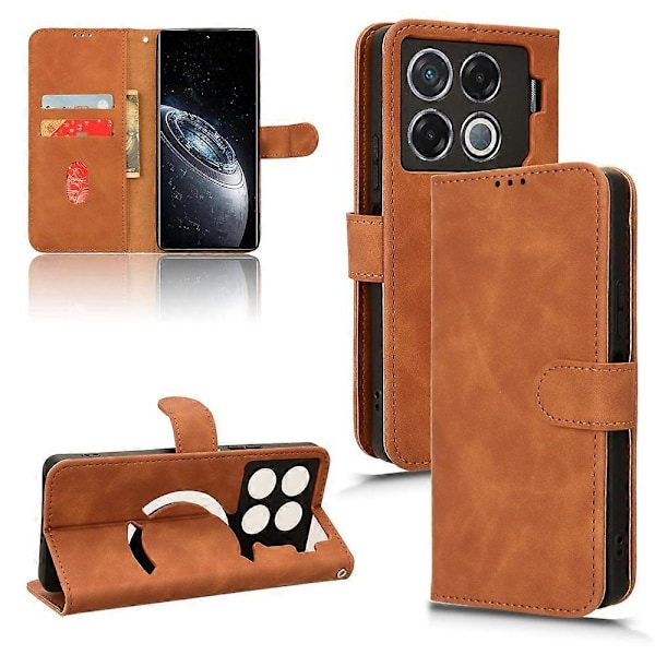 Læder telefoncover med hudfølelse til Infinix GT 20 Pro 5G Multicolor Style E