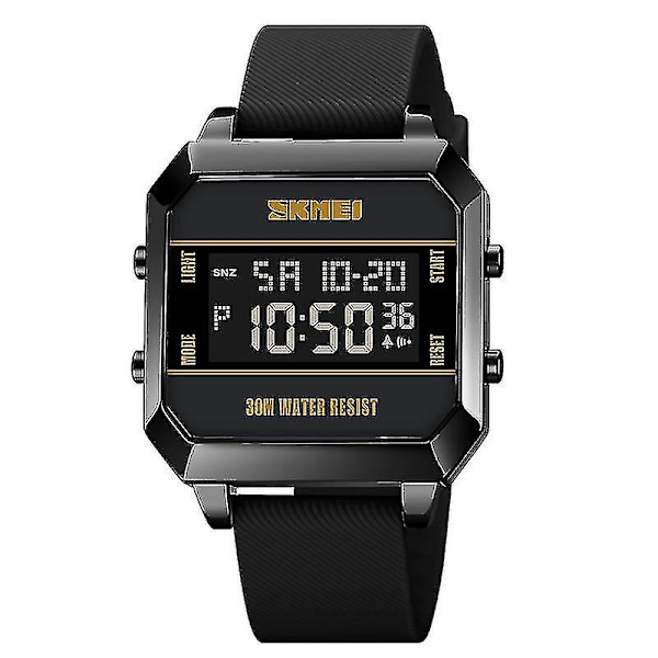 Skmei 1848 Waterproof Men Electronic Watch Röd Black