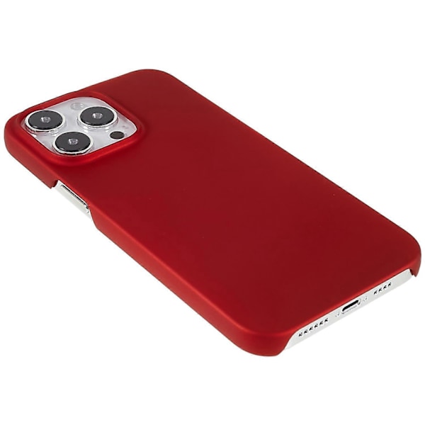 Skyddande telefonfodral för iPhone 15 Pro, reptåligt gummerat hårt PC-bakstycke Multicolor Style D