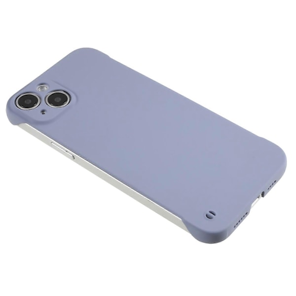 Skal för iPhone 15 Plus Ramlös Hud-känsla Hårt PC Telefonskydd Multicolor Style D
