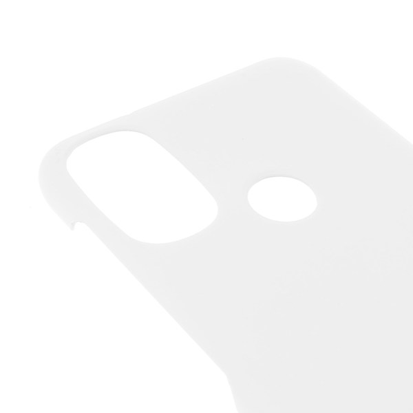 anti-scratch skal Gummerat hårt PC- phone case för Motorola Moto E20/e30/e40 White