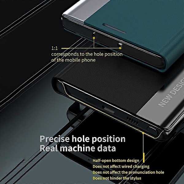 Självabsorberande Läderfodral för Mobiltelefon Samsung Galaxy A22 5G (EU-version)