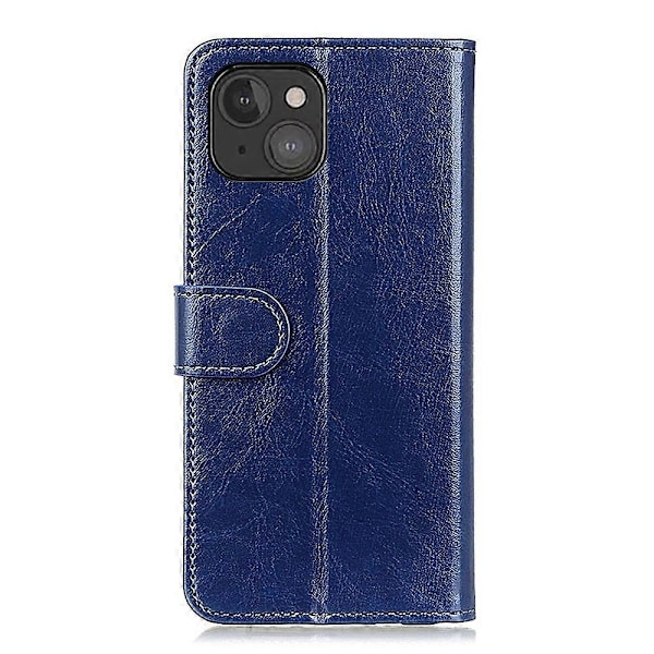 PU Läder Plånboksfodral Skyddsfodral med Ställ för iPhone 13 mini Multicolor Style D