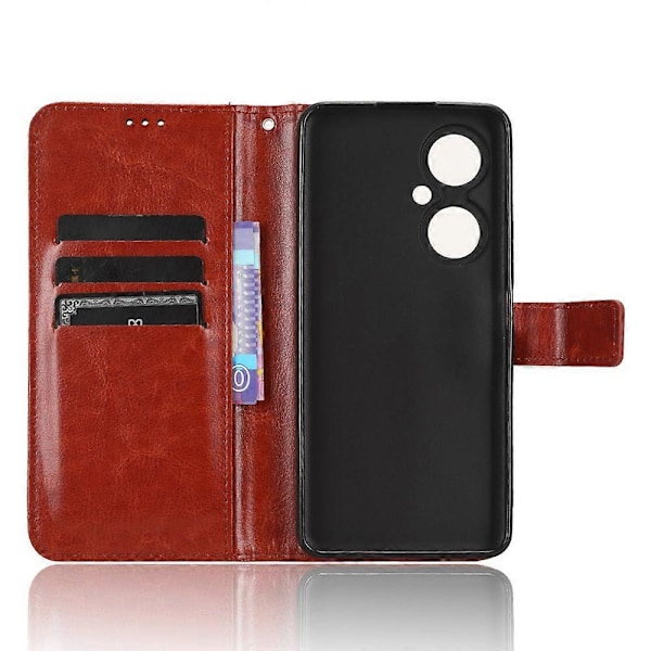 PU-läderplånboksfodral med stativ för Huawei Maimang 20/nova 11i/Enjoy 60 Pro Multicolor Style D