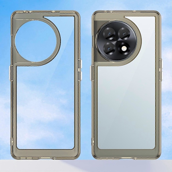 Transparent Skal för OnePlus Ace 2 5G/11R 5G TPU+Akryl Mobilskal Skyddande Fodral Multicolor Style D
