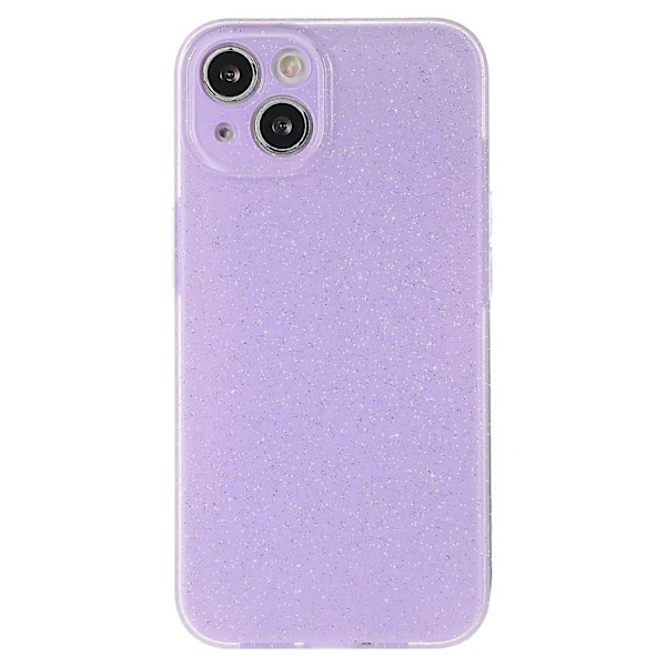 Glitter Pulver Blød TPU Anti-drop Jelly Telefon Cover til iPhone 13 6.1 tommer Multicolor Style F