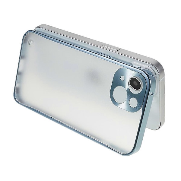 iPhone 13 mini 5,4 tuuman pudotussuoja PC+Metalli Hybridikuori Matta Puhelinkuori Multicolor Style C