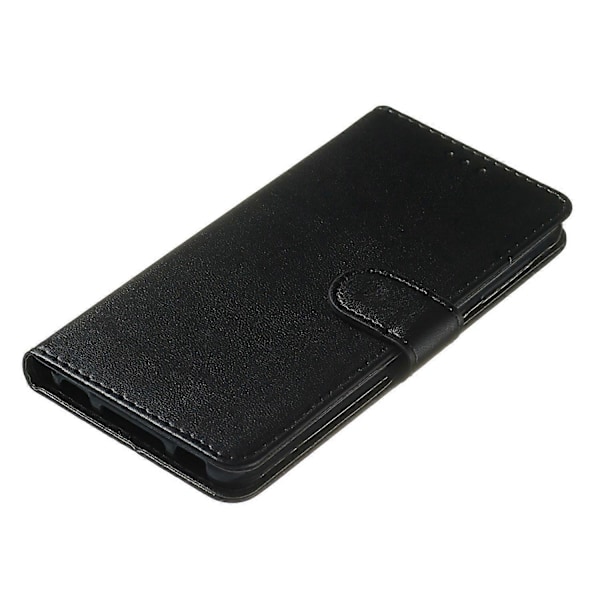 Flipfodral med Ställ för iPhone 15 Plus Enfärgat PU Läder Plånboksfodral Multicolor Style A