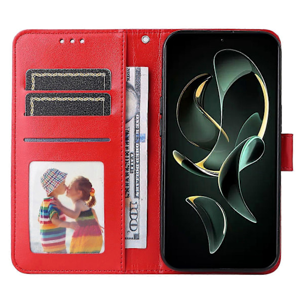 Til Xiaomi Redmi K60 Ultra/13T/13T Pro Etui Wallet Anti-ridse PU Læder Magnetisk Telefon Cover Multicolor Style B