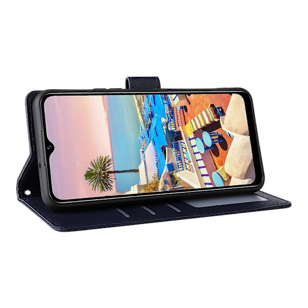 Plånboksfodral med Ställ för vivo Y02s 4G/Y56 5G/Y16 4G, PU Läder Telefonskal Multicolor Style E