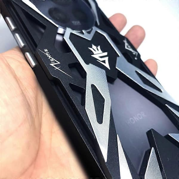 Støtsikkert bakdeksel i aluminiumslegering for Honor Magic6 Pro 5G