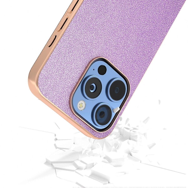 iPhone 16 Pro Max -kotelo, galvanointi, kimallepintainen PU+TPU-suojakotelo Multicolor Style A
