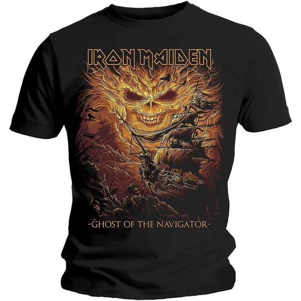 Rockoff Trade T-shirt Iron Maiden Ghost Of The Navigator för män Black 3XL