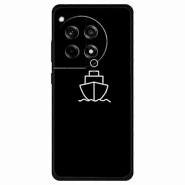 Støtsikkert deksel med lineært mønster for OnePlus Ace 3 5G/12R 5G, TPU-telefondeksel Multicolor Style K