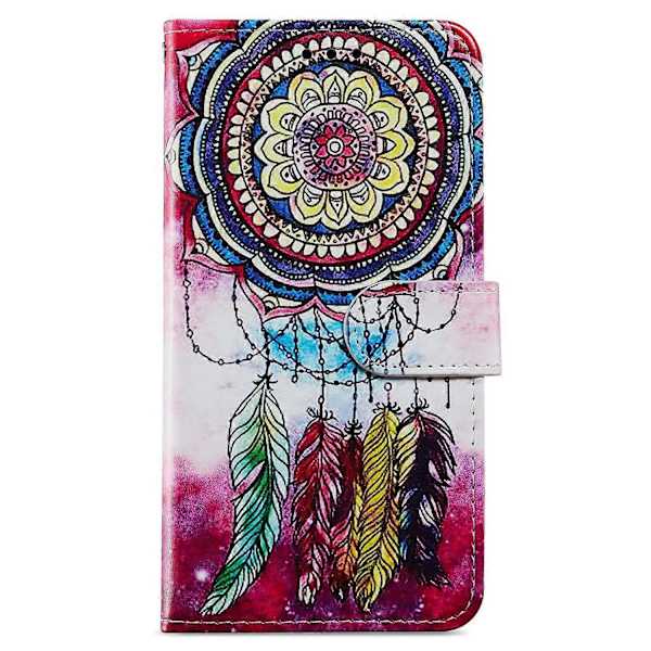 Oppo A38 4G -kotelo, kuvioitu PU-nahkainen jalustallinen lompakkokotelo Multicolor Style H