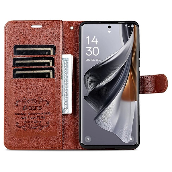 AZNS Fodral för Xiaomi Redmi K70 Ultra Anti-Scratch PU Läder Ställ Plånbok Telefonskydd Multicolor Style A