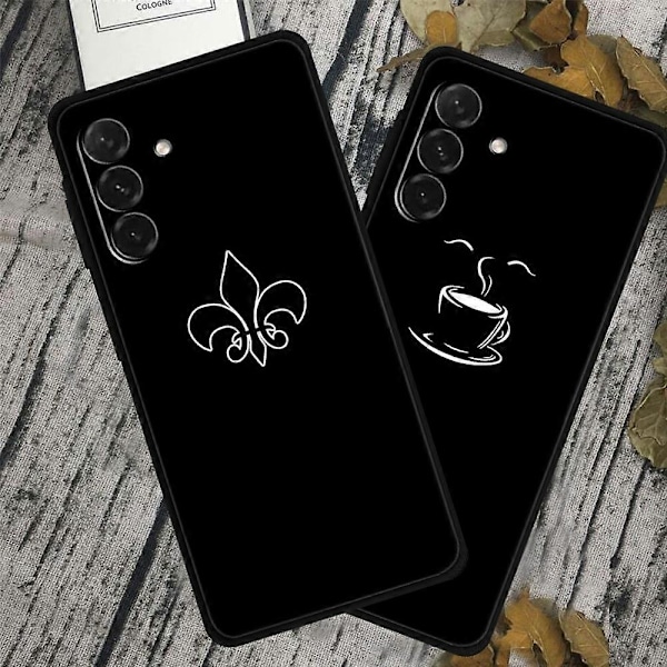Linjekonstskal för Samsung Galaxy A26 5G, reptåligt mjukt TPU-telefonskal Multicolor Style Q