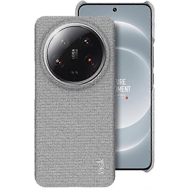 IMAK Ruiyi -sarja Xiaomi 14 Ultra -puhelimen suojakuorelle, kangaskuvioinen nahkapäällysteinen PC-takakansi Multicolor Style C