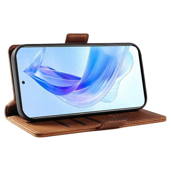 YIKATU YK-005 PU Læder Etui med Støttefod og Pung til Honor 90 Lite 5G/X50i 5G - Hudvenlig Multicolor Style C
