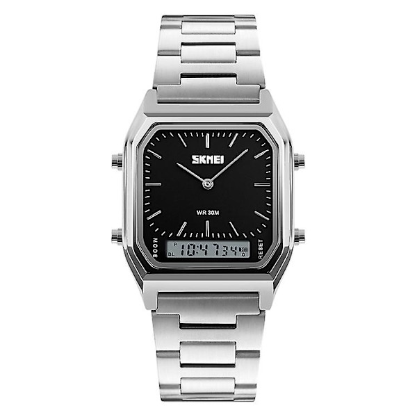 Skmei 1220 multifunktionell utomhus vattentät watch Black