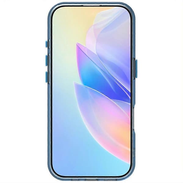 Candy Series Skal för iPhone 16 Pro PC+TPU+PET Anti-Drop Telefonskydd Multicolor Style E