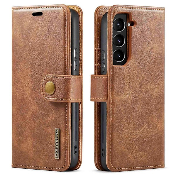Til Samsung Galaxy S23+ Split Læder Stand Telefon Cover med Standfunktion og Magnetisk Lukning Multicolor Style E