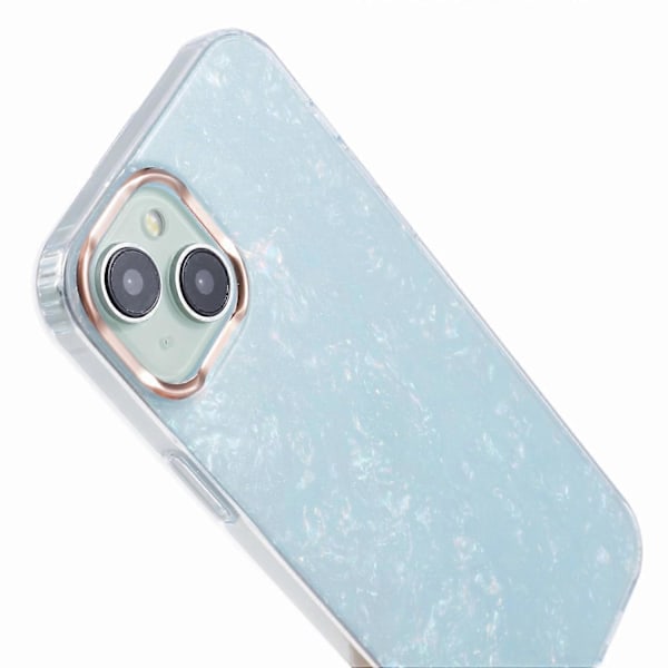 iPhone 15 TPU+PC Naarmuuntumaton Puhelinkuori IMD-kuvioitu Takasuojakotelo Multicolor Style D