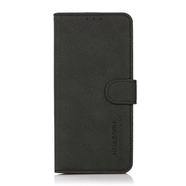 KHAZNEH Wallet Stand Design Læder Cover Case til Samsung Galaxy S21 FE/S21 Fan Edition Multicolor Style A