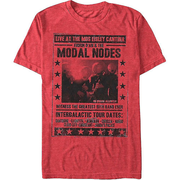 Figrin D'an And The Modal Nodes Star Wars T-shirt Tøj S