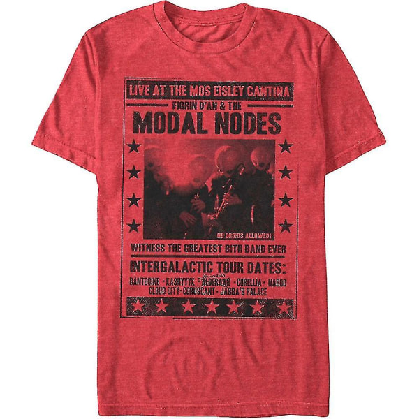 Figrin D'an ja Modal Nodes Star Wars T-paita Vaatteet M