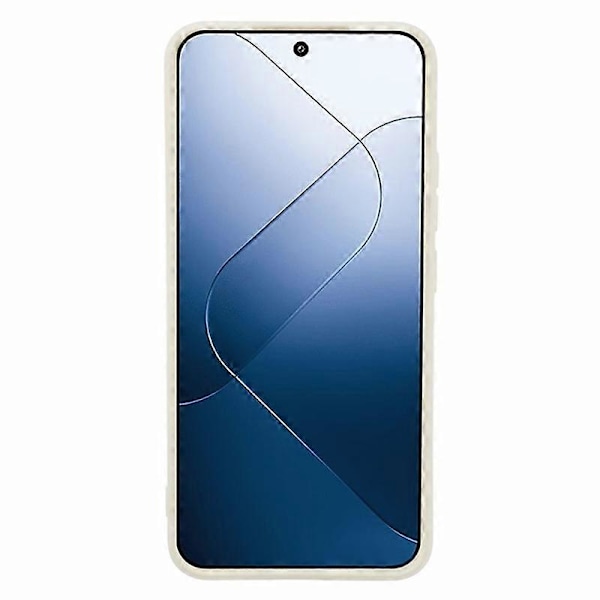 WANLONFENG RB1-serien Skal för Xiaomi 14 Mjukt TPU-fodral med skärmskydd + Snodd Multicolor Style F