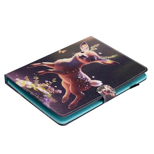 7-tommers Universal Tablet Case PU Læder Mønster Stand Kort Holder Beskyttelsescover Multicolor Style B