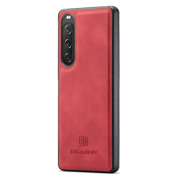 Sony Xperia 10 V -kotelo, matkapuhelin PU-nahka+PC+TPU-suojus Multicolor Style E