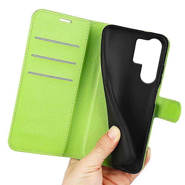 Til Samsung Galaxy S25 Ultra Case Litchi Tekstur Stødsikker Læder Wallet Telefon Cover Multicolor Style F