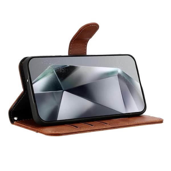 Kompatibelt med Galaxy A55 5G Mobilskal Multicolor Brown