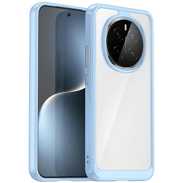 Honor Magic7 5G -kotelo TPU+akryyli Suojaava Läpinäkyvä Puhelinkuori Multicolor Blue